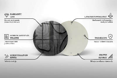 Untersetzer für Grabkerze 3D-Steinformen
