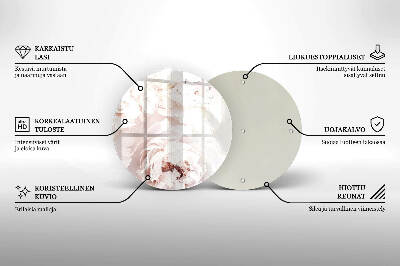 Grabkerzen Unterlage Pastellfarbene Pfingstrosen