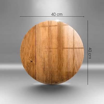 Glasunterlage für Grabkerzen Holzbretter