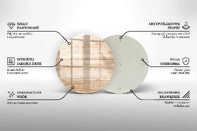 Grabkerze Untersetzer Holzbretter