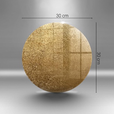 Unterlage für Kerzen Goldbeschaffenheitshintergrund