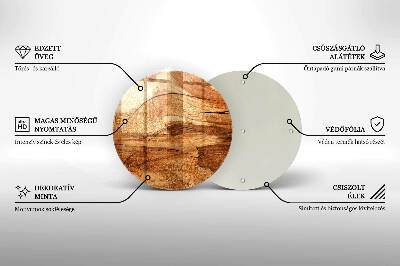 Grabkerze Untersetzer Holzbrettstruktur