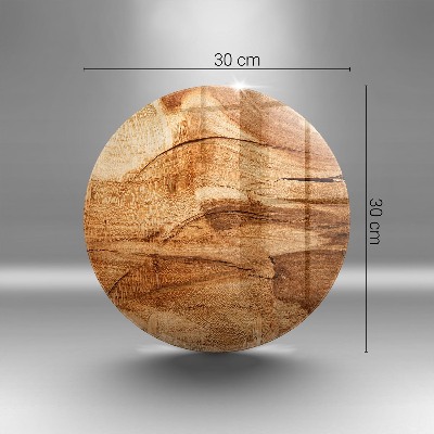 Grabkerze Untersetzer Holzbrettstruktur