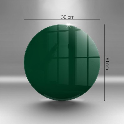 Glasuntersetzer für Grabkerze Farbe grün