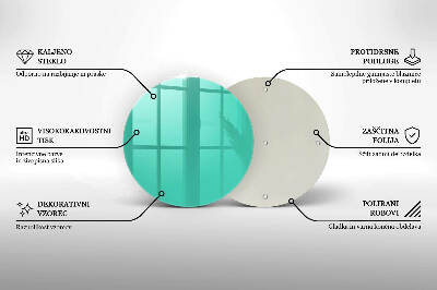 Untersetzer für Grabkerze Farbe grün