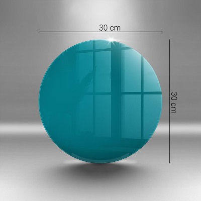 Unterlage für Kerzen Türkise Farbe
