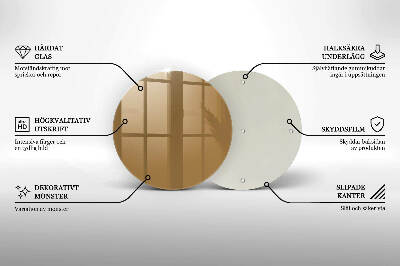 Grabkerzen Unterlage Beige Farbe
