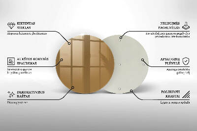 Grabkerzen Unterlage Beige Farbe