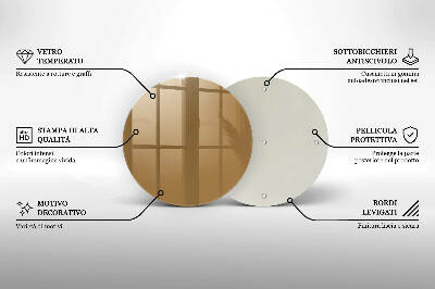 Grabkerzen Unterlage Beige Farbe