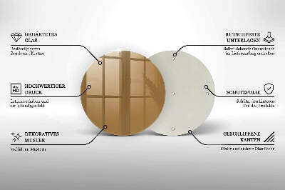 Grabkerzen Unterlage Beige Farbe