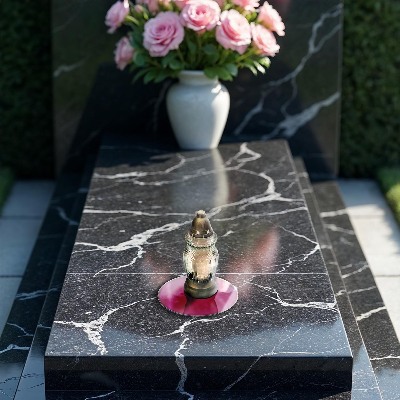 Unterlage für Kerzen Farbe rosa