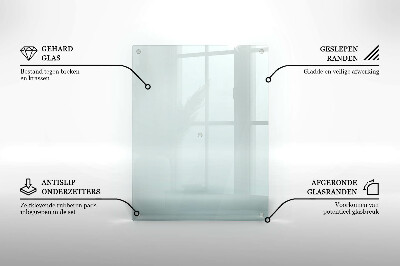 Untersetzer für Grabkerze transparente