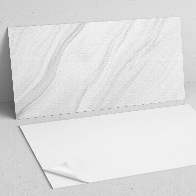 Rechteckige wandverkleidung innen Marmorwellen im eleganten Stil