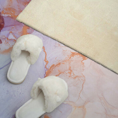 Rechteckige wandverkleidung innen Künstlerisches Aquarellmotiv