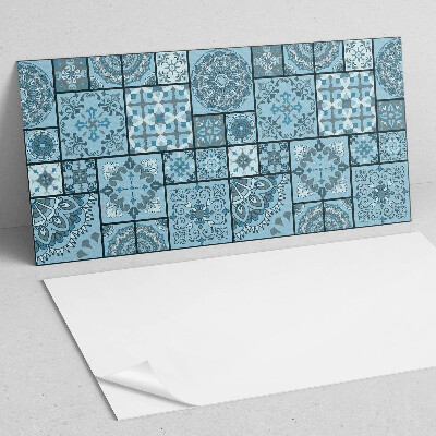 Rechteckige wandpaneel Mosaik aus geometrischen Formen