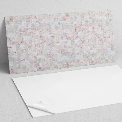 Rechteckige wandpaneel Mosaikmuster aus quadratischen Formen