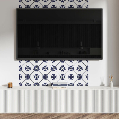 Rechteckige wandpaneel selbstklebend Modernes geometrisches Formenmotiv