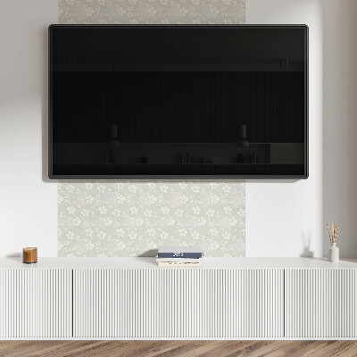 Rechteckige wandpaneel selbstklebend Blumenmotiv