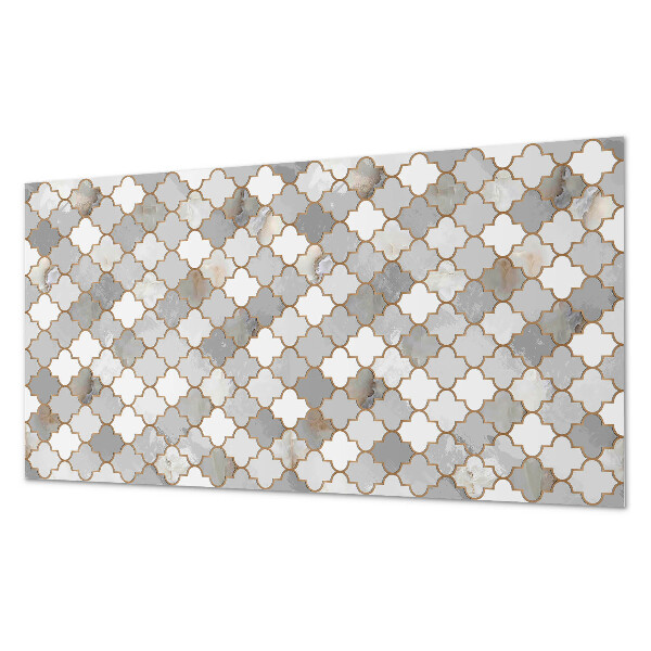 Rechteckige wandpaneel Mosaikformen im harmonischen Stil