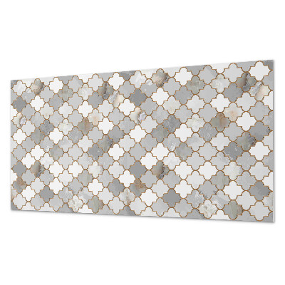Rechteckige wandpaneel Mosaikformen im harmonischen Stil