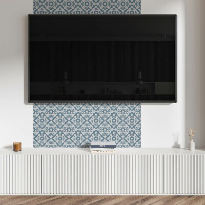 Rechteckige wandpaneel Ornamente und florale Akzente