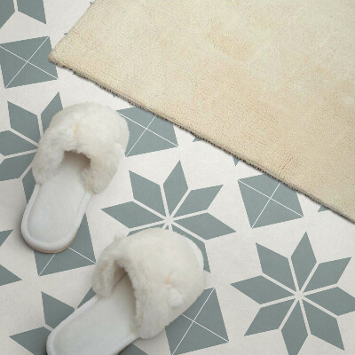 Rechteckige wandpaneel Florale Motive im geometrischen Stil