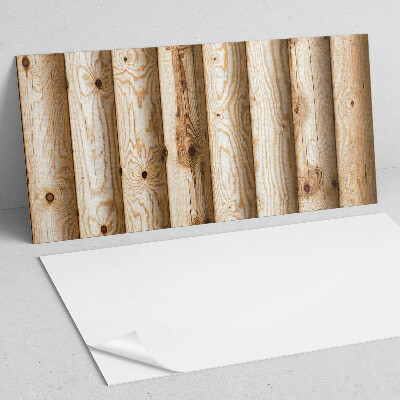 Rechteckige wandpaneel Natürliche Holzmaserung