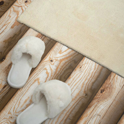 Rechteckige wandpaneel Natürliche Holzmaserung