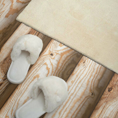 Rechteckige wandpaneel Natürliche Holzmaserung