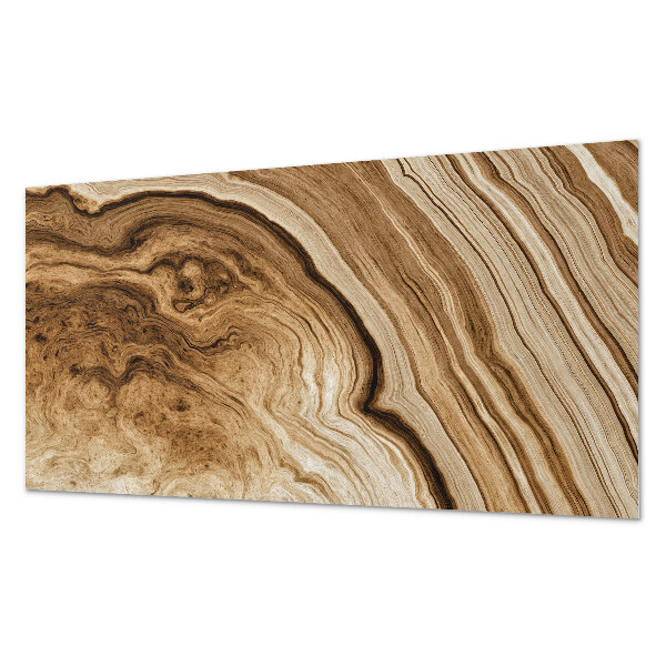 Rechteckige wandpaneel selbstklebend Von Holz inspirierte Muster
