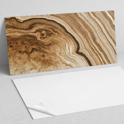 Rechteckige wandpaneel selbstklebend Von Holz inspirierte Muster