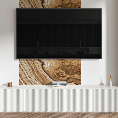 Rechteckige wandpaneel selbstklebend Von Holz inspirierte Muster