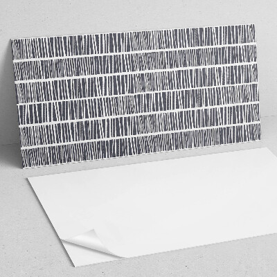 Rechteckige wandverkleidung innen Modernes Linienmotiv