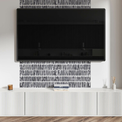 Rechteckige wandverkleidung innen Modernes Linienmotiv