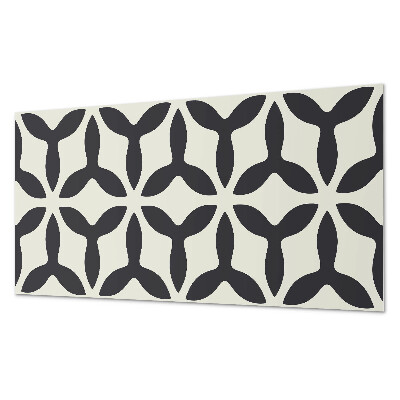 Rechteckige wandpaneel Elegantes Flossenmotiv