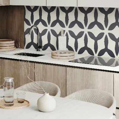 Rechteckige wandpaneel Elegantes Flossenmotiv
