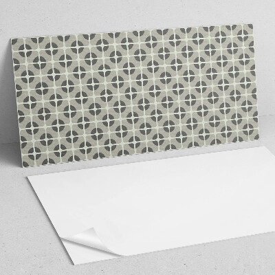 Rechteckige wandpaneel selbstklebend Gekacheltes geometrisches Motiv