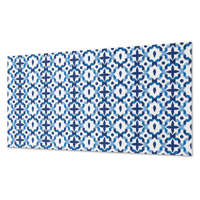 Rechteckige wandverkleidung innen Blumenmotiv in Geometrie