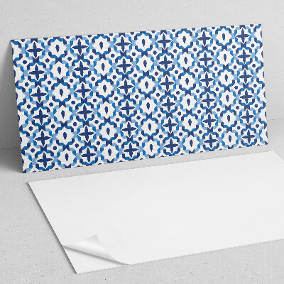 Rechteckige wandverkleidung innen Blumenmotiv in Geometrie