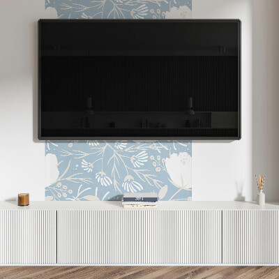 Rechteckige wandpaneel Blumenmotiv