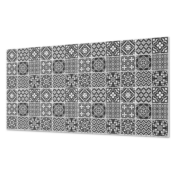 Rechteckige wandpaneel Geometrische Motive in Fliesen