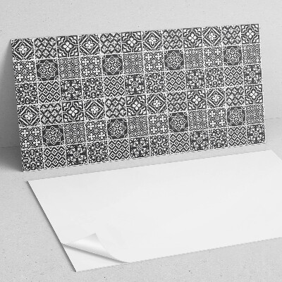 Rechteckige wandpaneel Geometrische Motive in Fliesen