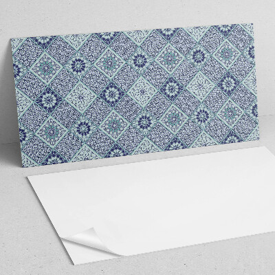 Rechteckige wandverkleidung innen Mosaikformen im geometrischen Stil
