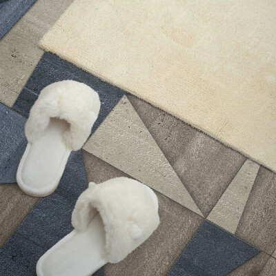 Rechteckige wandpaneel selbstklebend Modernes geometrisches Motiv