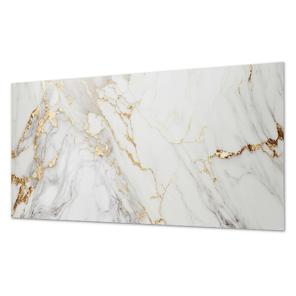 Rechteckige wandpaneel Elegantes Marmormuster mit Adern