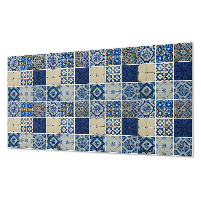 Rechteckige wandpaneel selbstklebend Mosaikfliesenmuster