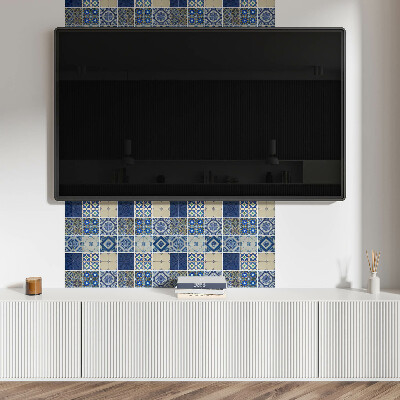 Rechteckige wandpaneel selbstklebend Mosaikfliesenmuster