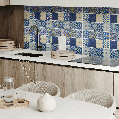 Rechteckige wandpaneel selbstklebend Mosaikfliesenmuster