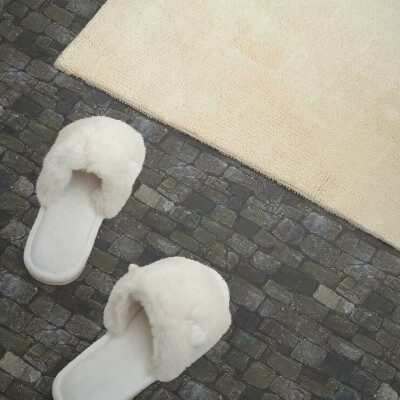 Rechteckige wandpaneel selbstklebend Ziegelstein-Stadtmotiv