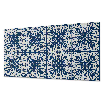 Rechteckige wandpaneel selbstklebend Blumenmotiv